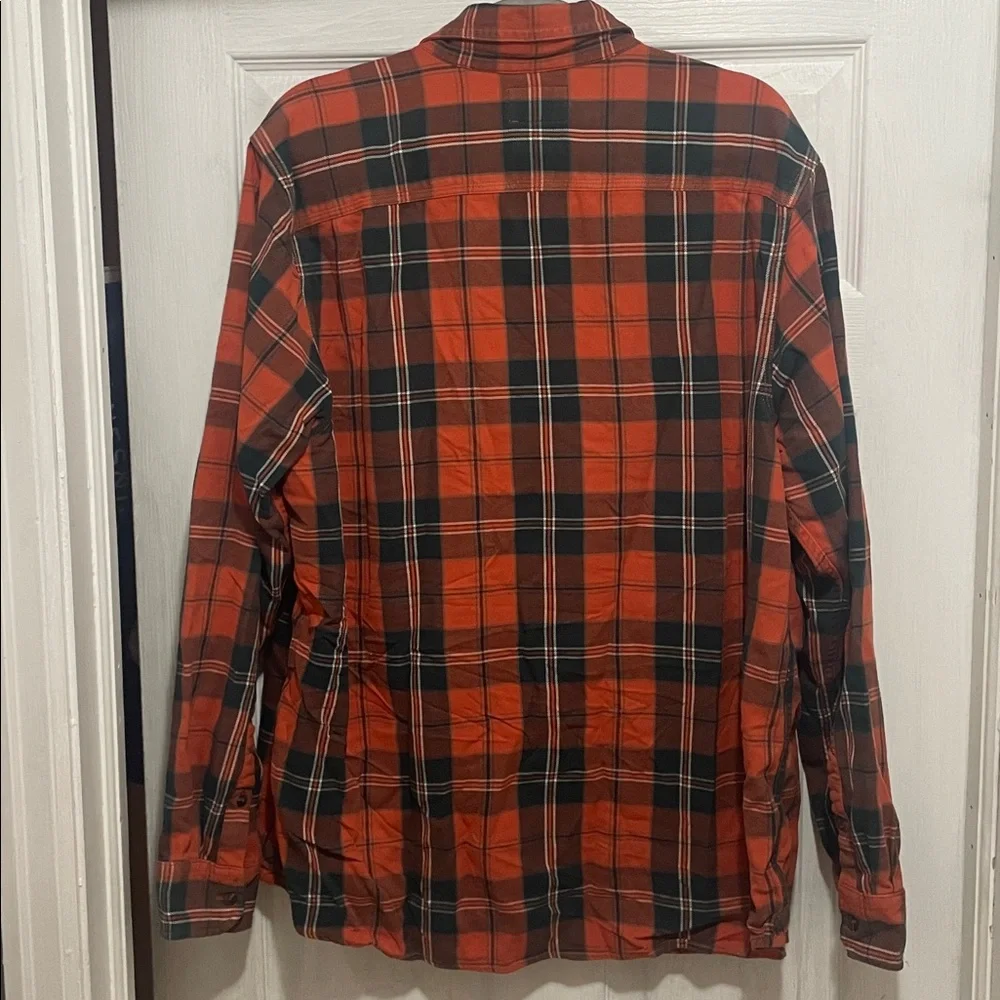 The North Face Flannel Plaid Button Up Shirt XL - Picture 5 of 5